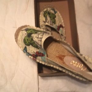 Brand new in the box espadrilles